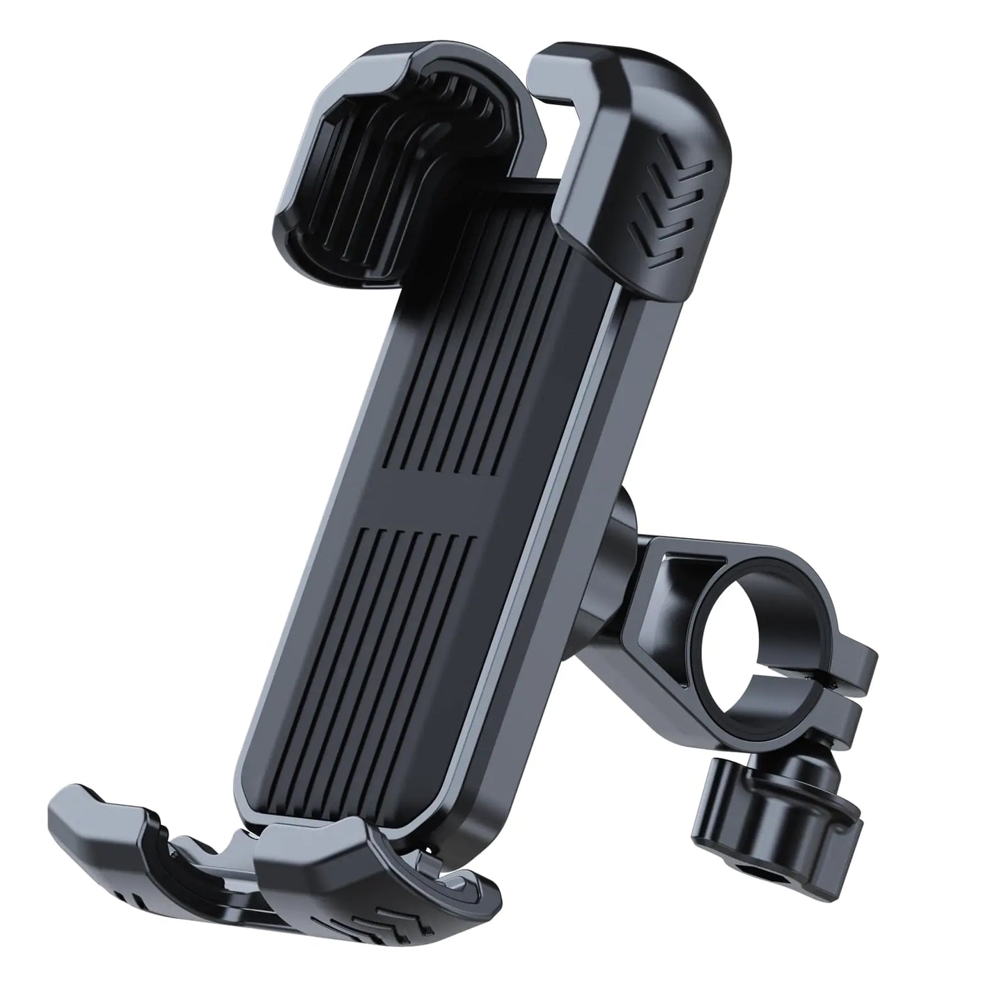 Phone Holder Motorcycle Phone Mount - Motorcycle Handlebar Cell Phone Clamp Scooter Phone Clip for iPhone 15 Pro Max/Plus 14 Pro Max S9 S10 and More 4.7" to 6.8" Smartphones