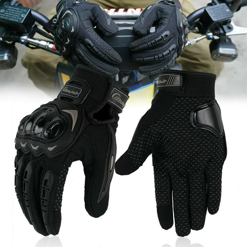 Racing Motorcycle Motocross Riding Dirt Bike Full Finger Sports Gloves