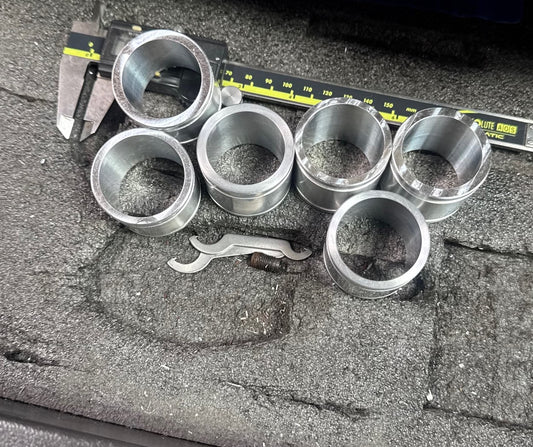 Pair 85-06 Yamaha Vmax 1200 over bored Aluminum cross tubes made by RVMXR