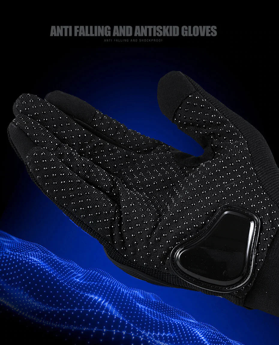 Racing Motorcycle Motocross Riding Dirt Bike Full Finger Sports Gloves