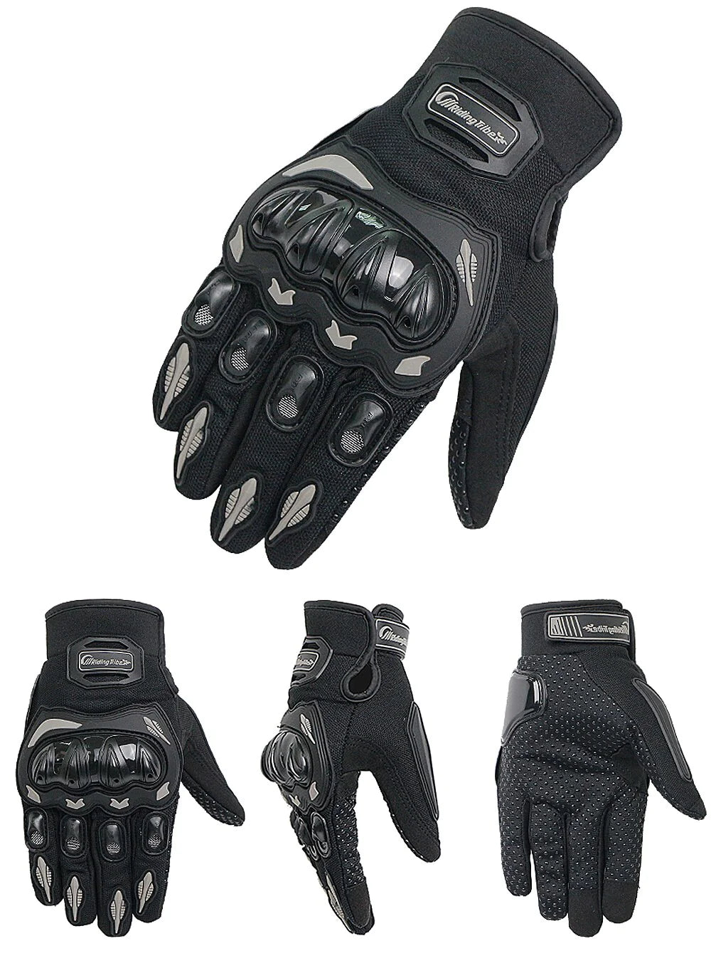 Racing Motorcycle Motocross Riding Dirt Bike Full Finger Sports Gloves