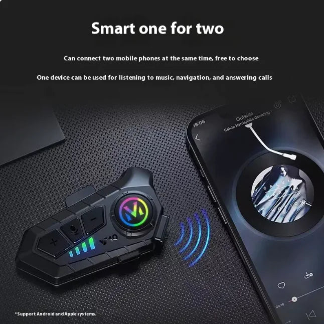 Y10 Bluetooth Helmet Headset