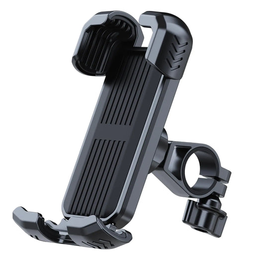 Phone Holder Motorcycle Phone Mount - Motorcycle Handlebar Cell Phone Clamp Scooter Phone Clip for iPhone 15 Pro Max/Plus 14 Pro Max S9 S10 and More 4.7" to 6.8" Smartphones