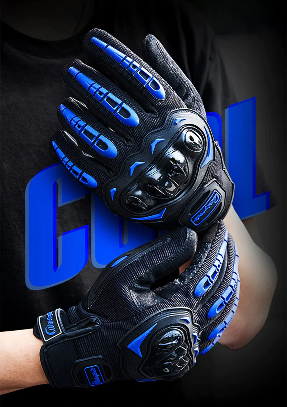 Racing Motorcycle Motocross Riding Dirt Bike Full Finger Sports Gloves