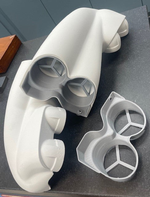 3d Printed Product 85-06 Yamaha Vmax  Ram Air intake set by RVMXR