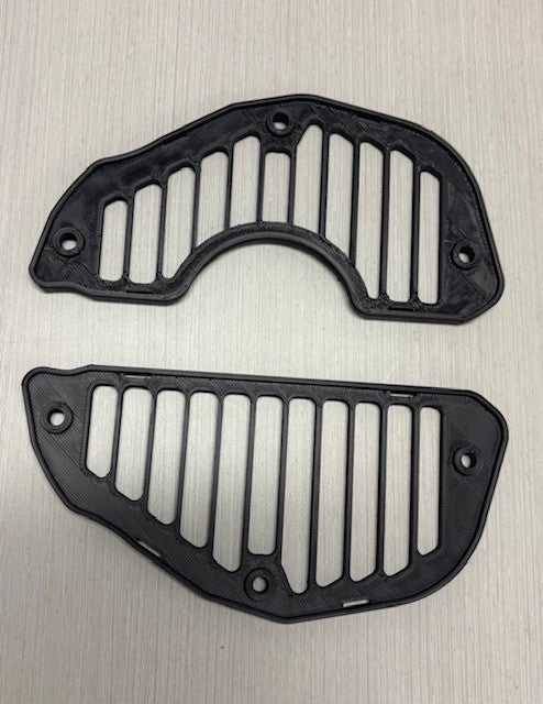 85-06 Yamaha Vmax 3D printed, open Air vent panels made by RVMXR